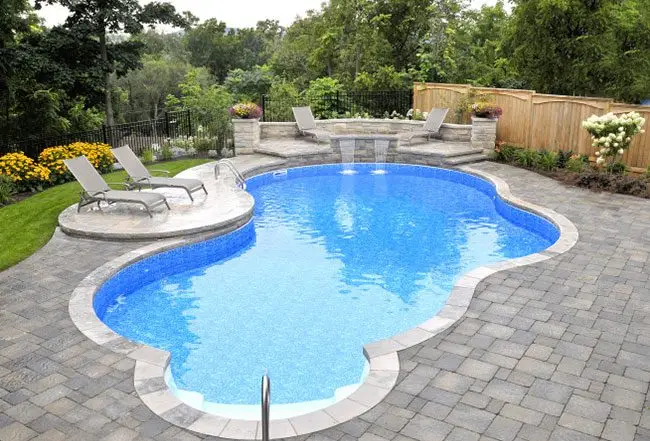 pool backyard