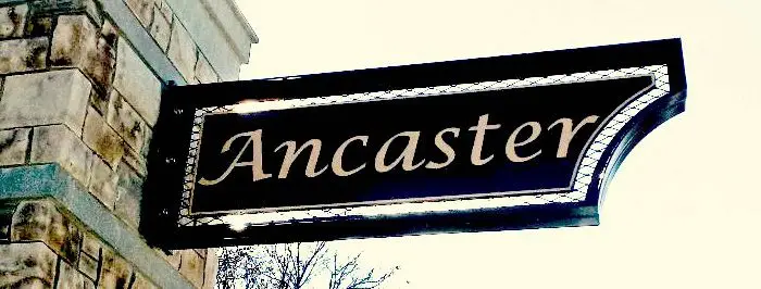 Ancaster sign