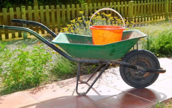 wheel barrow