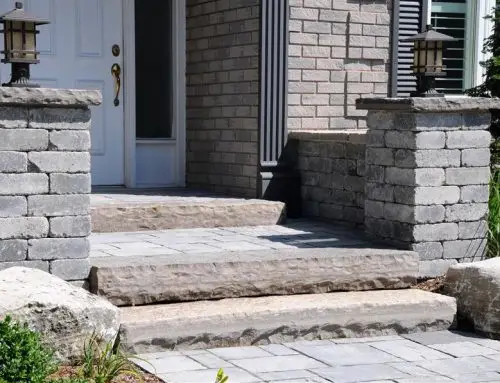 Change your Front Entrance with Stone Steps